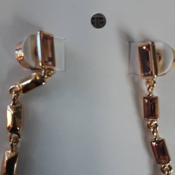 Banana Republic Linear Gem Earrings - Picture 3 of 4